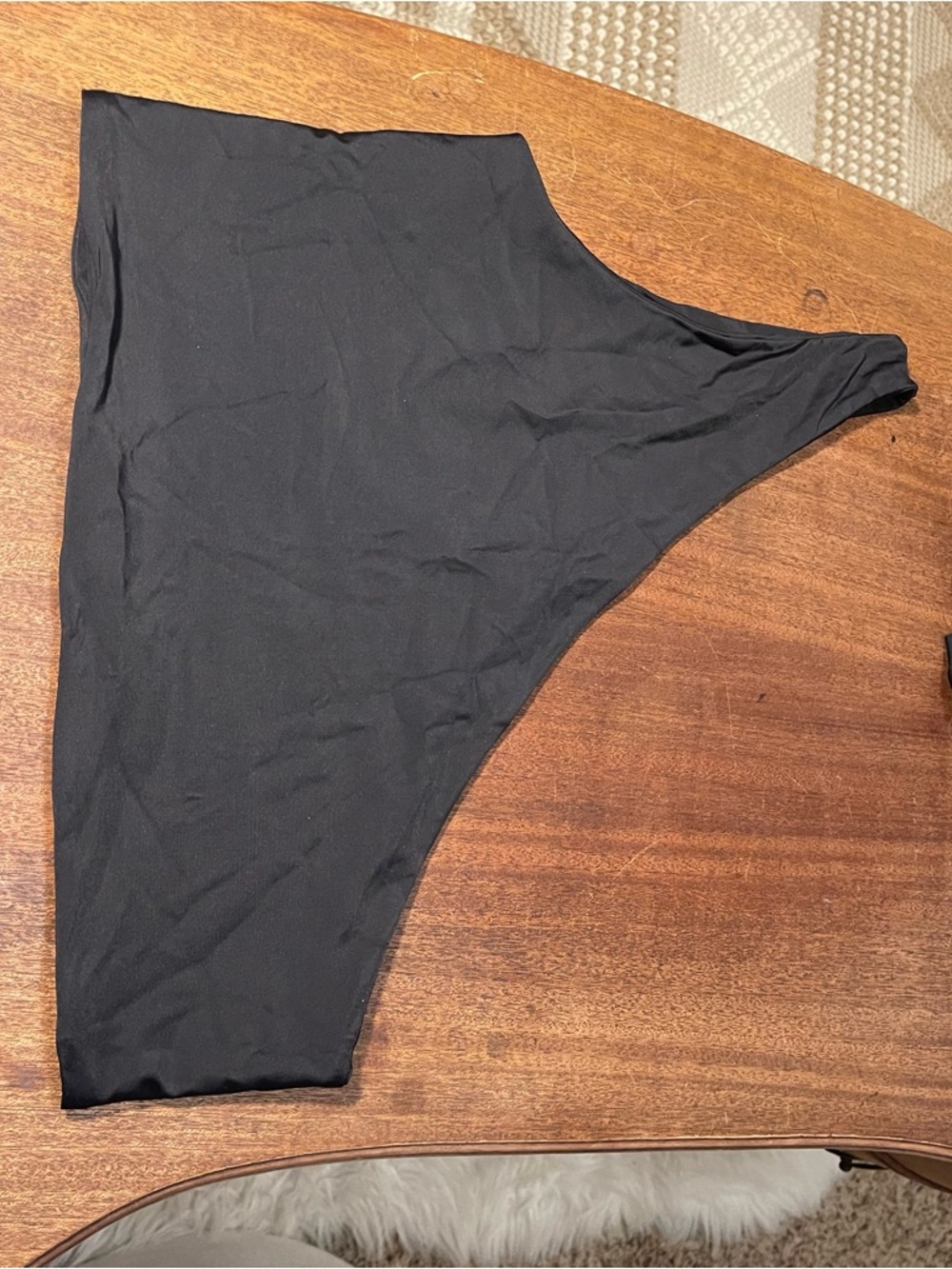 Baiia Black One-Piece Swimsuit with Striped Lining Reversible - Picture 9 of 12